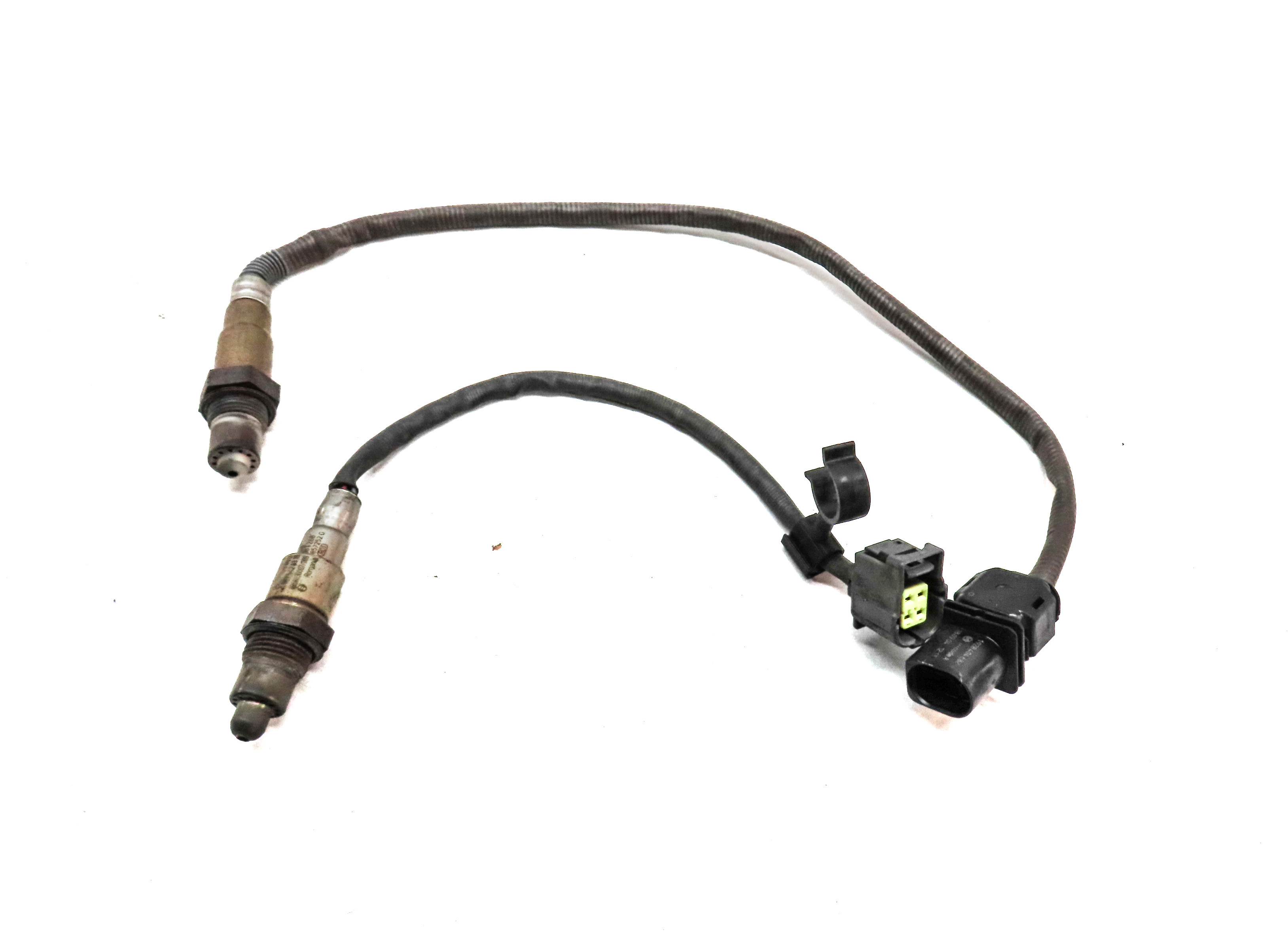 19 MERCEDES GLA250 (X156) 2.0L TURBO ENGINE PRE/POST CAT OXYGEN O2 SENSOR SET/2 — exact item pictured